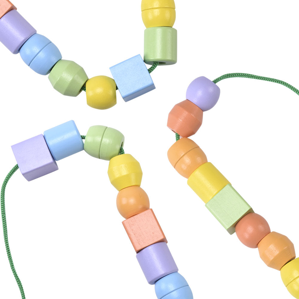Threading Beeds Threading Beads | Threading Beads for Toddlers – Jaques of London