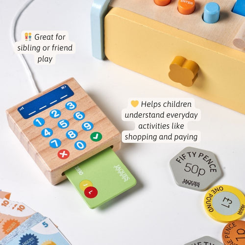 Wooden kids till 