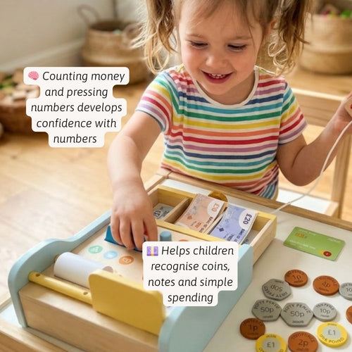 Wooden kids till 