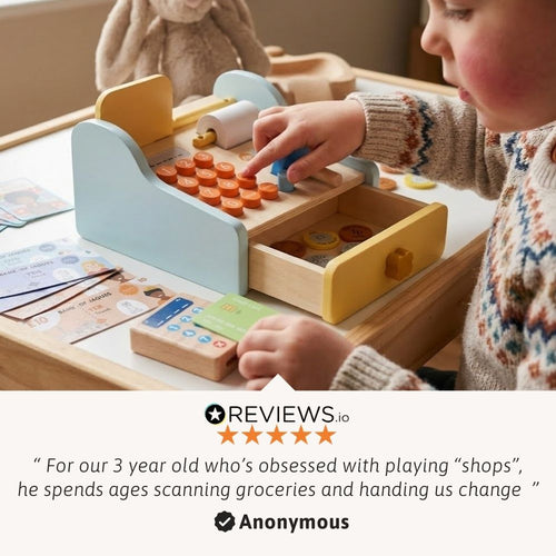 Wooden kids till 