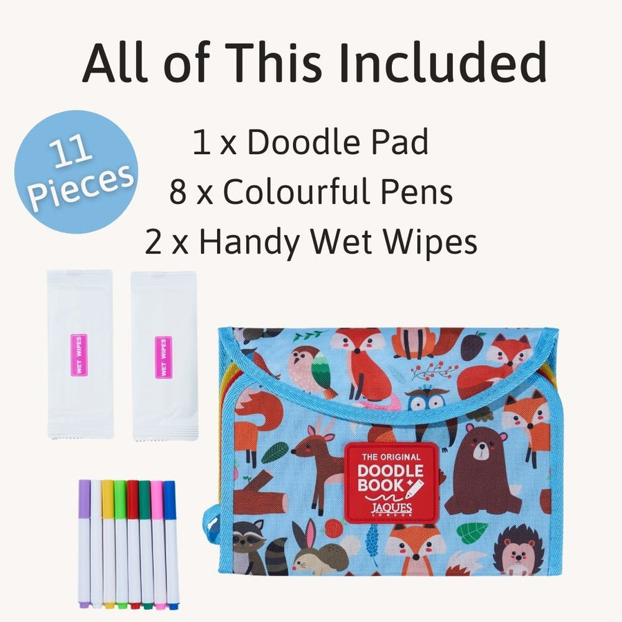 Animal Travel Art Set - Doodle Book 2