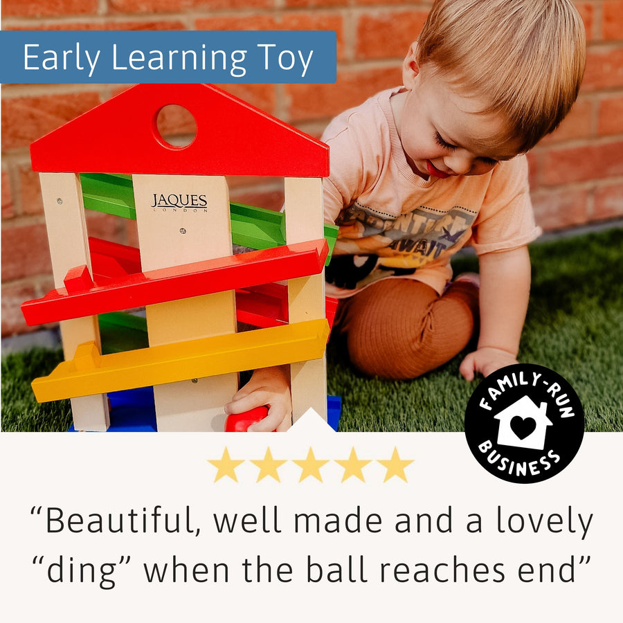 Ball Track - Wooden Ramp Toy 4