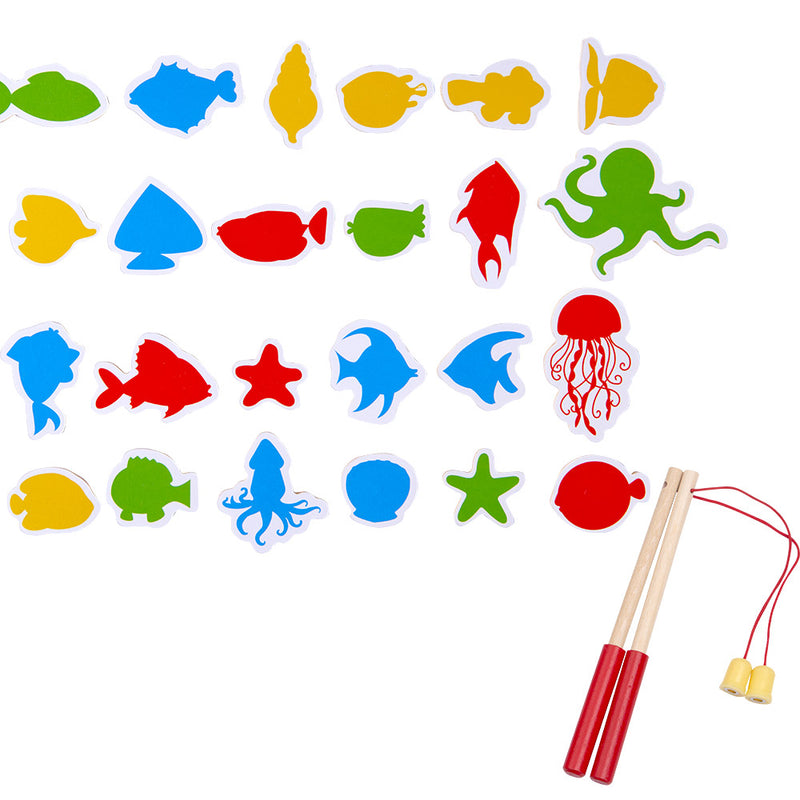 Jaques of London Wooden Toys Fishing Game For Kids