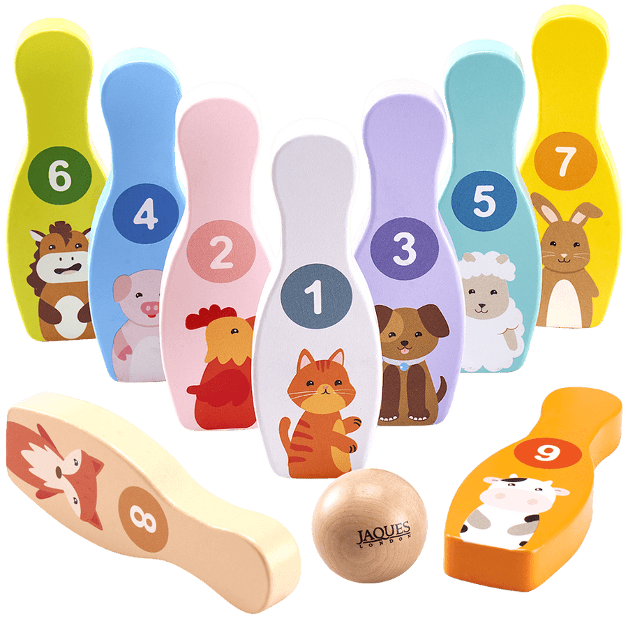 Wooden Animal Skittles 1