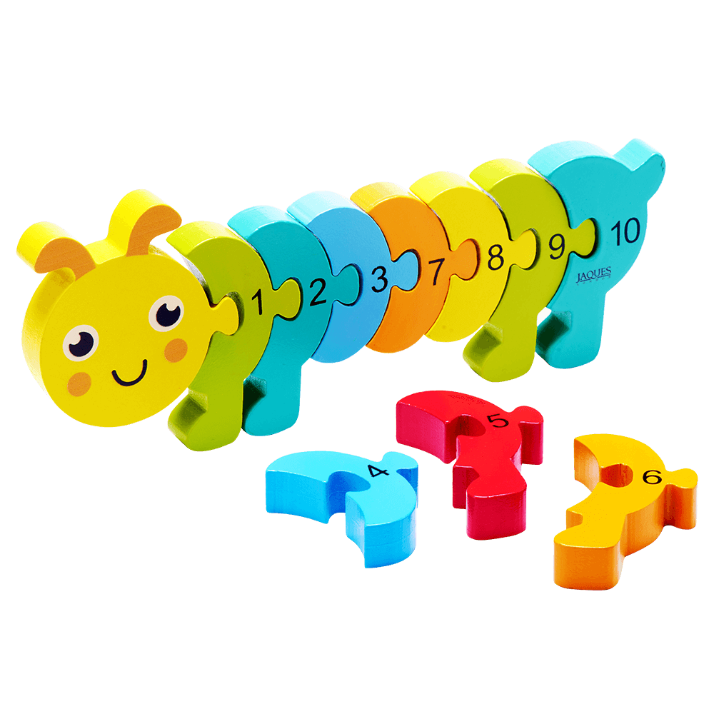 Counting Caterpillar | Number Puzzle – Jaques of London