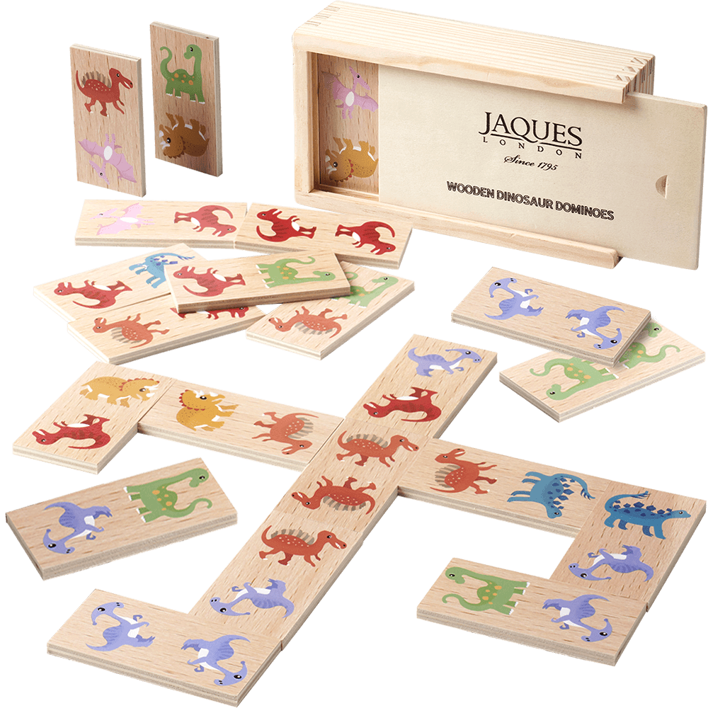 Dinosaur Dominoes Dinosaur Game Jaques Of London Dinosaur dominoes dinosaur game jaques of london