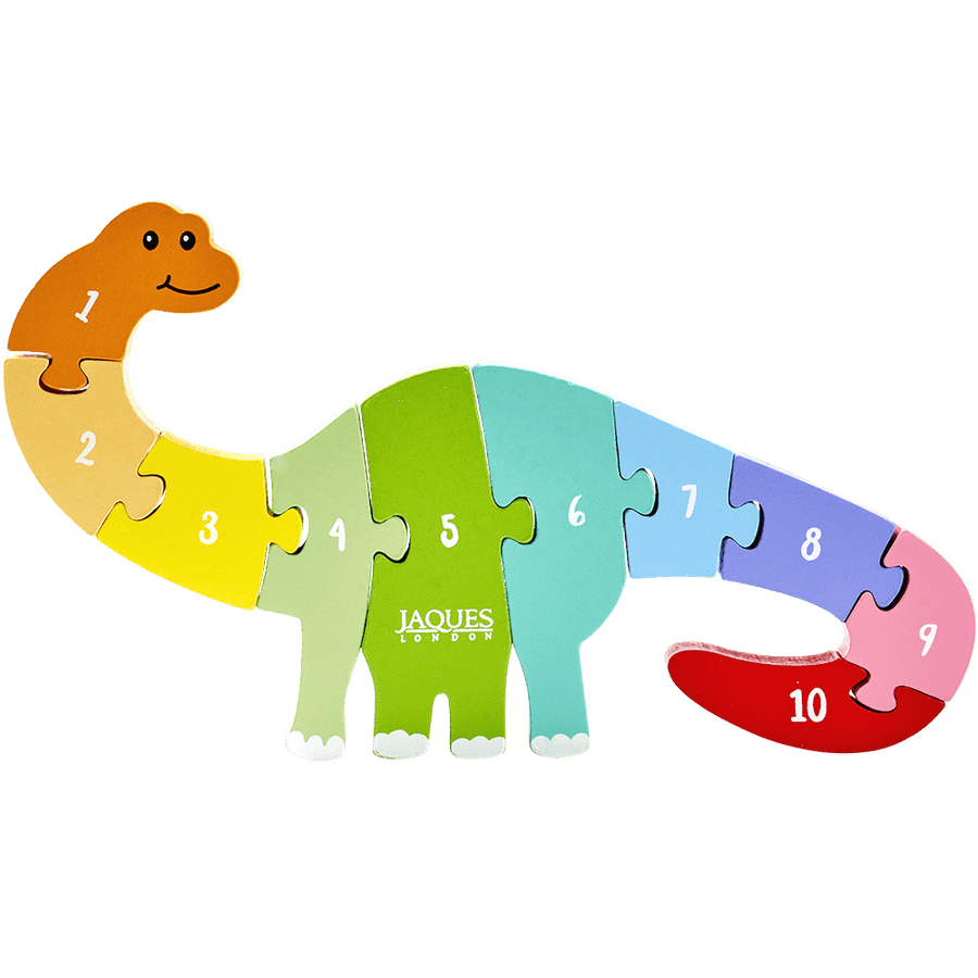 Counting Dinosaur - Number Puzzle 1
