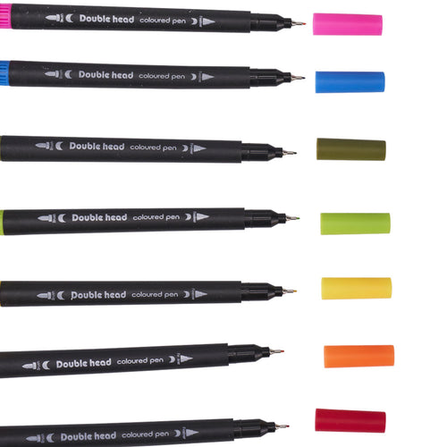  Fine Line Tip end of the duo colouring markers