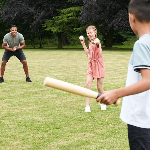  Family rounders set with stick and ball