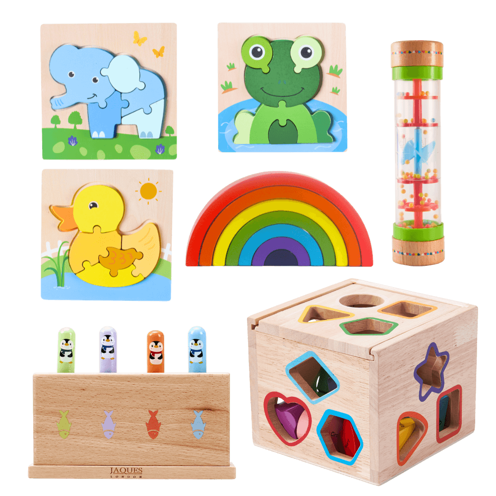 First Play Toy Collection | Wooden Toys for 1 Year Olds – Jaques of London