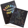 Rainbow Scratch Paper - Scratch Art Pad