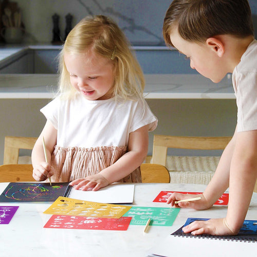Rainbow Scratch Art Pad Bundle 