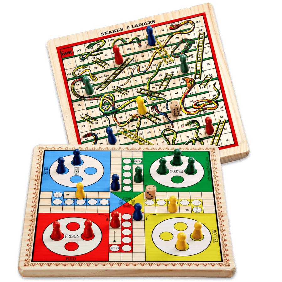 Classic Board Game - Snakes and Ladders & Ludo 4