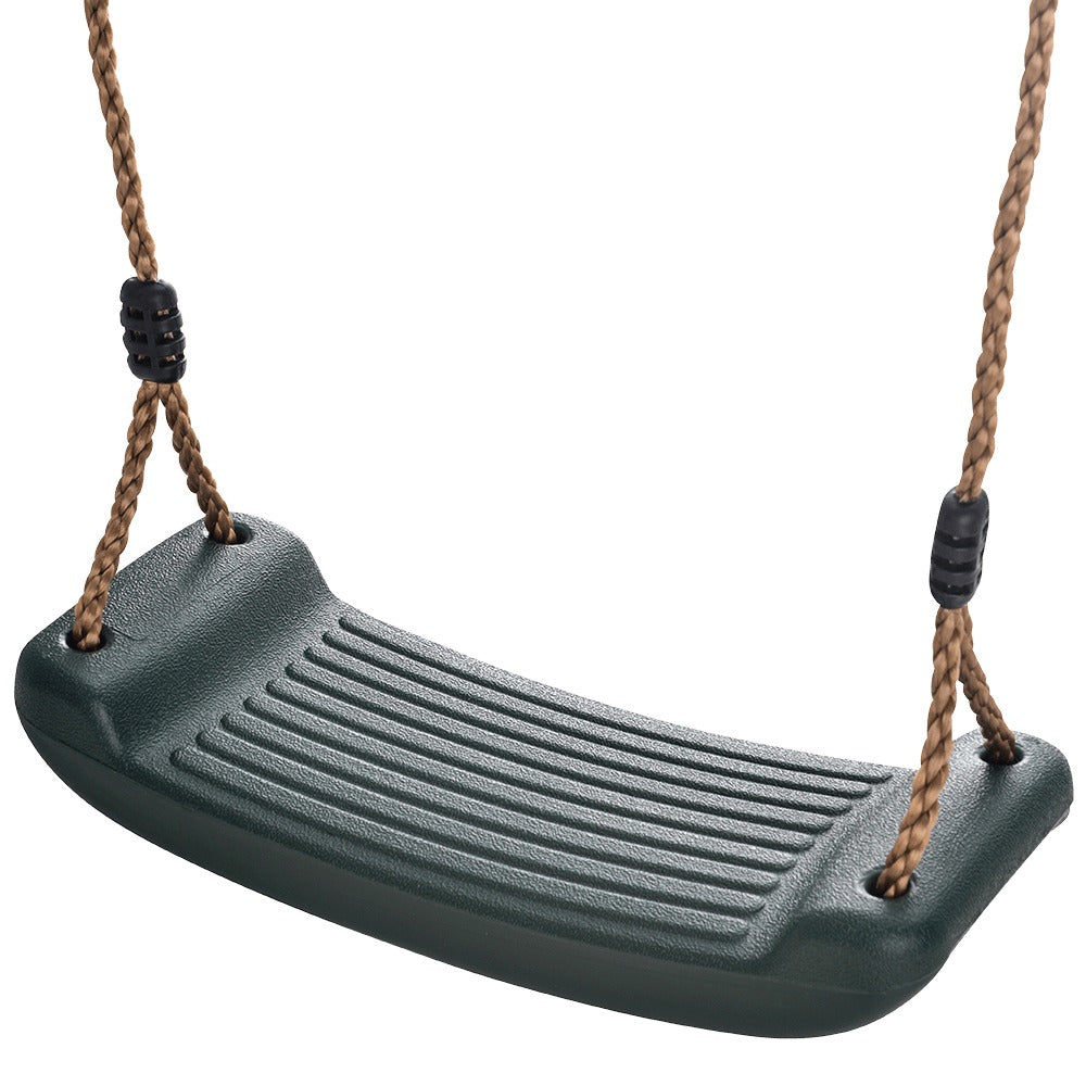 Swing seat pictured hanging upright 