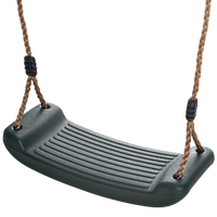 Swing seat pictured hanging upright