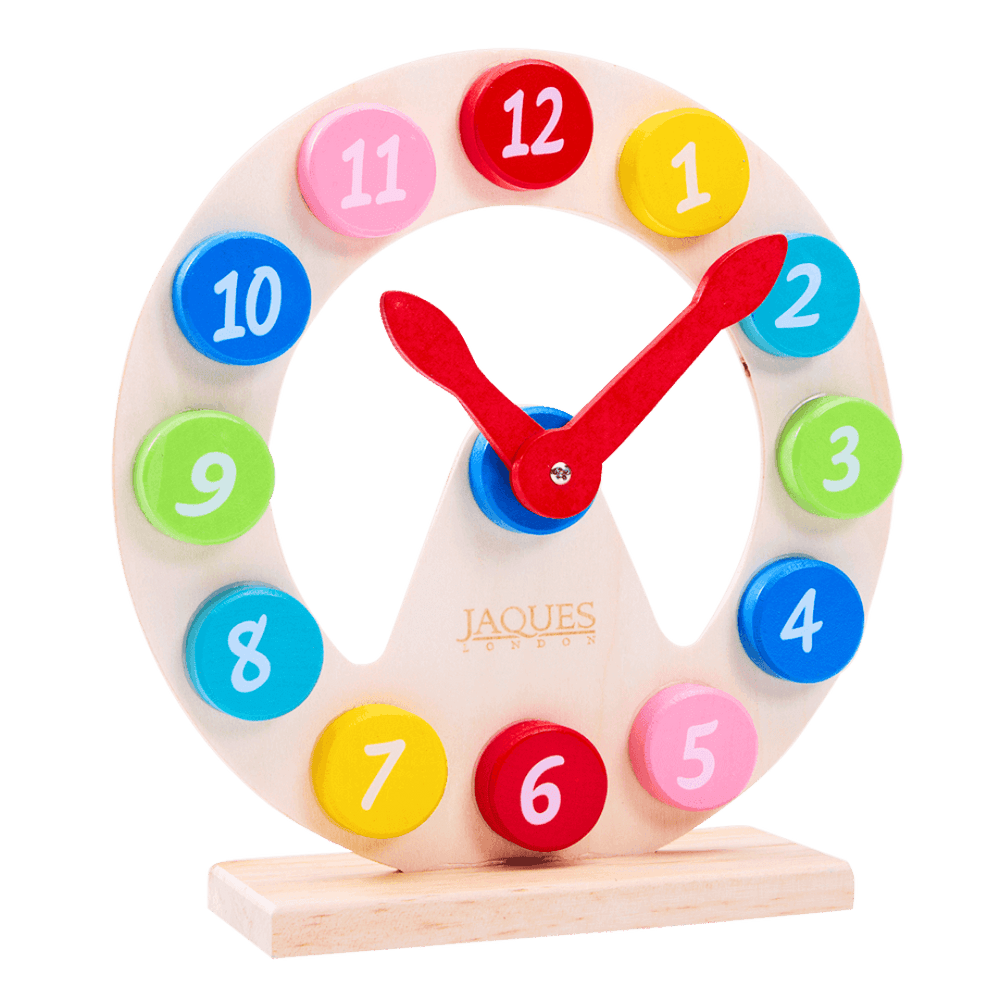 Wooden best sale teaching clock