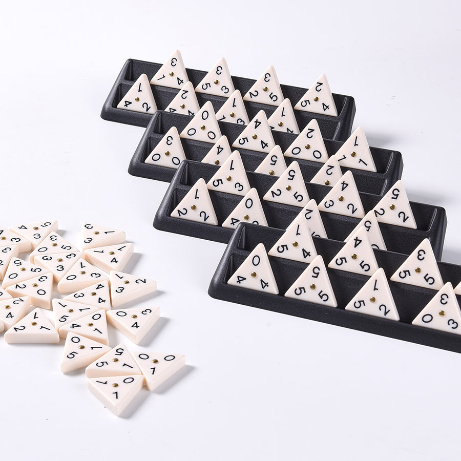 Triangle Dominoes - Full Travel Triangle Dominoes Set 2