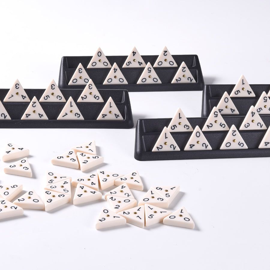 Triangle Dominoes - Full Travel Triangle Dominoes Set 3