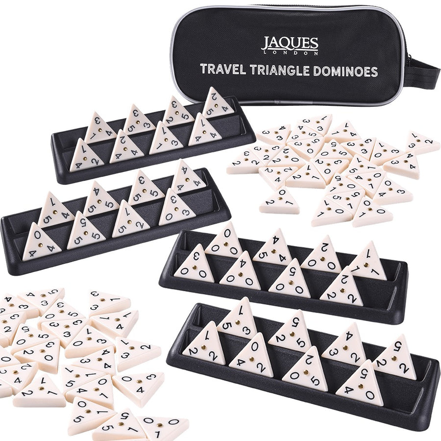 Triangle Dominoes - Full Travel Triangle Dominoes Set 1