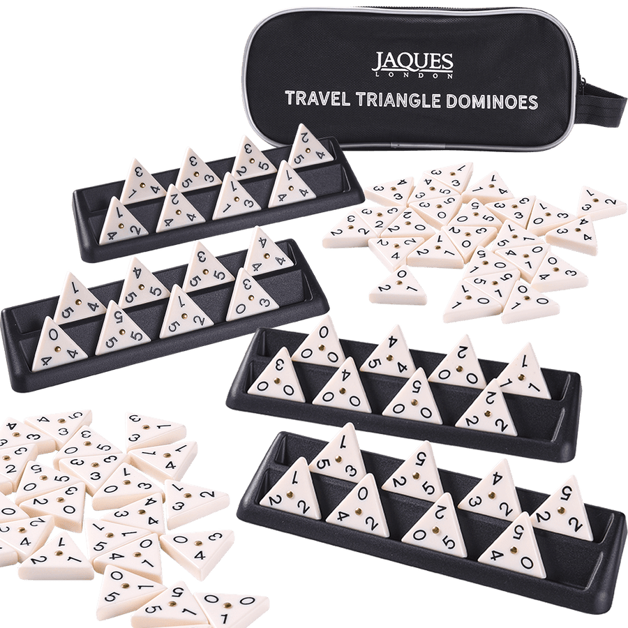 Triangle Dominoes - Full Travel Triangle Dominoes Set 1