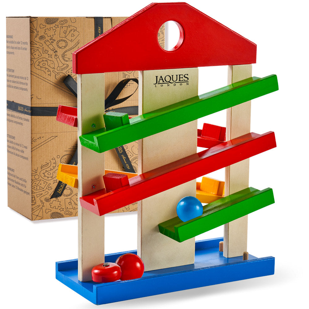 Ball Track - Wooden Ramp Toy – Jaques of London
