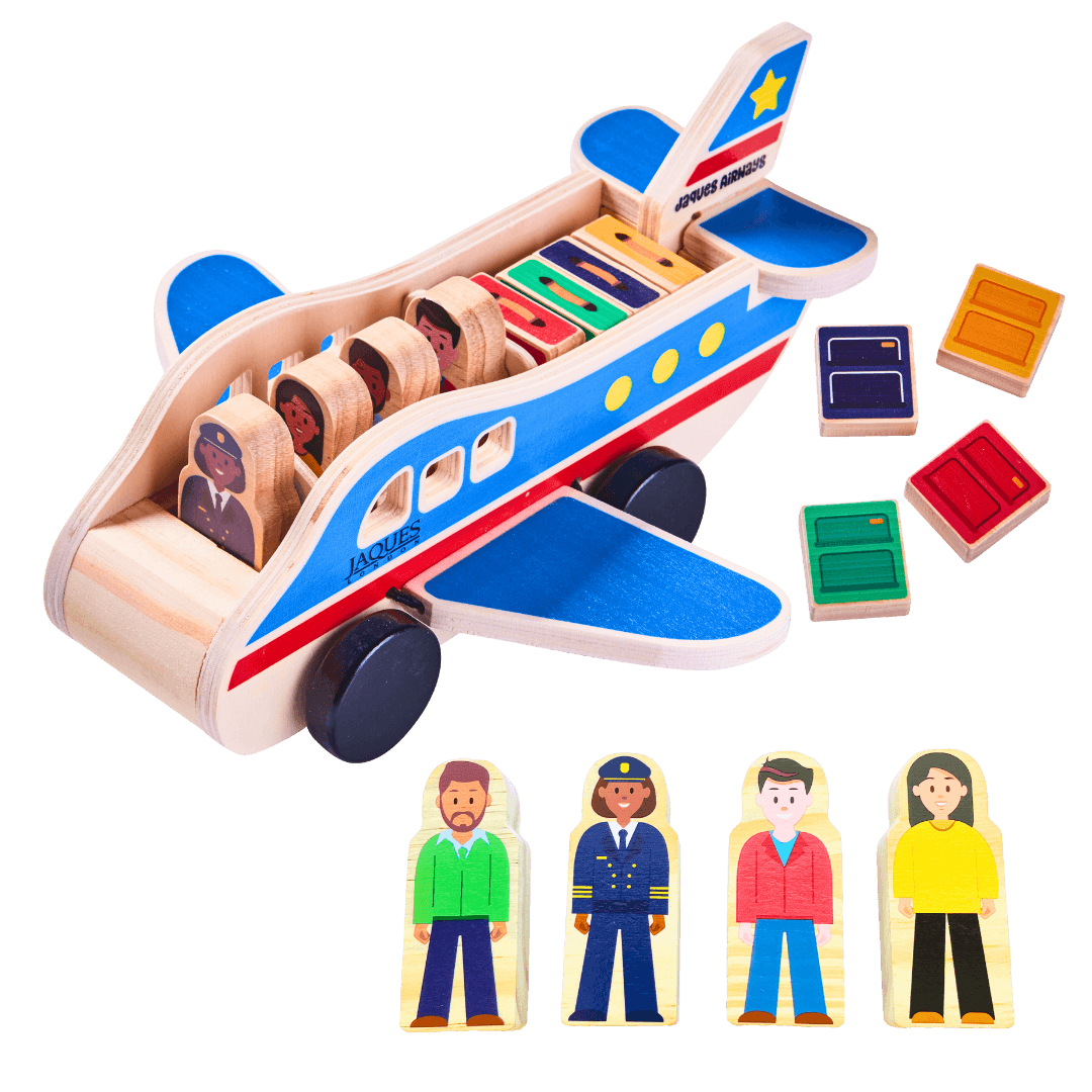 Wooden Aeroplane Toddler Toy Plane Jaques Of London wooden-aeroplane-toddler-toy-plane-jaques-of-london