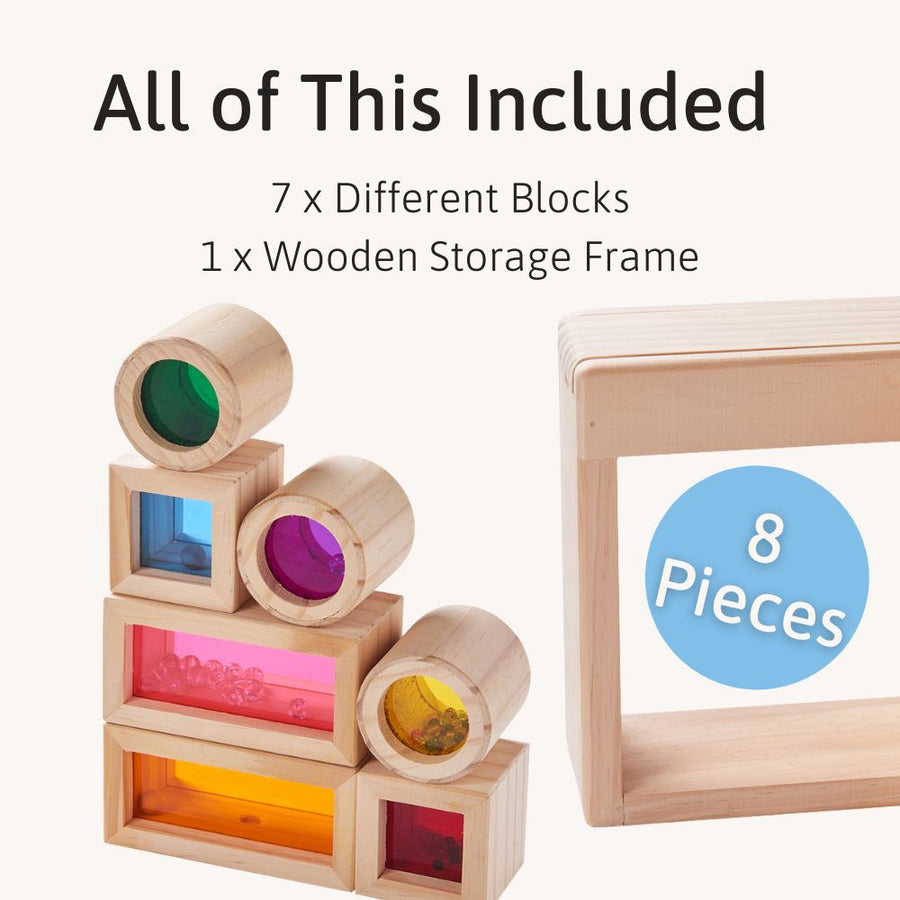 Wooden Baby Blocks - Sensory Toy 3