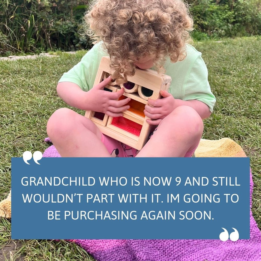 Wooden Baby Blocks - Sensory Toy 7