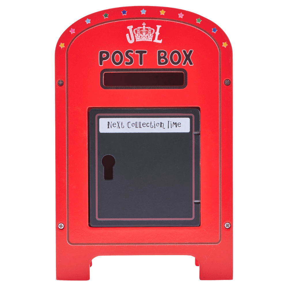 Wooden Post Box | Kids Pretend Play Toy – Jaques of London