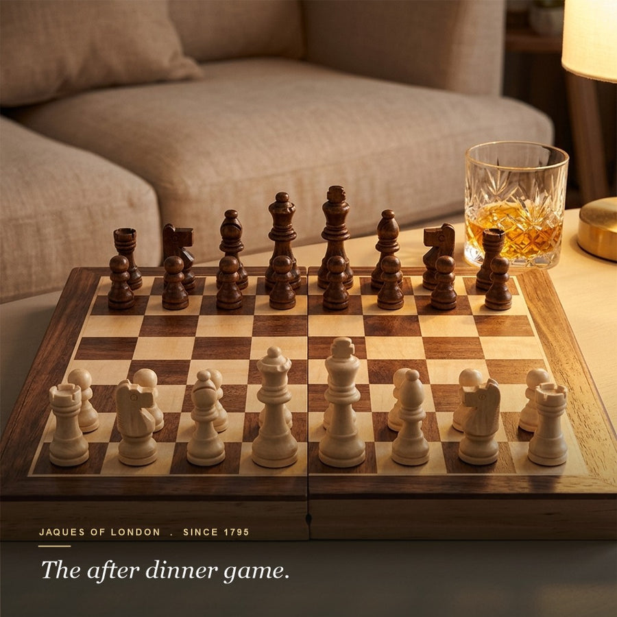 Folding Chess Board - Luxury 15 Inch Chess Set 2