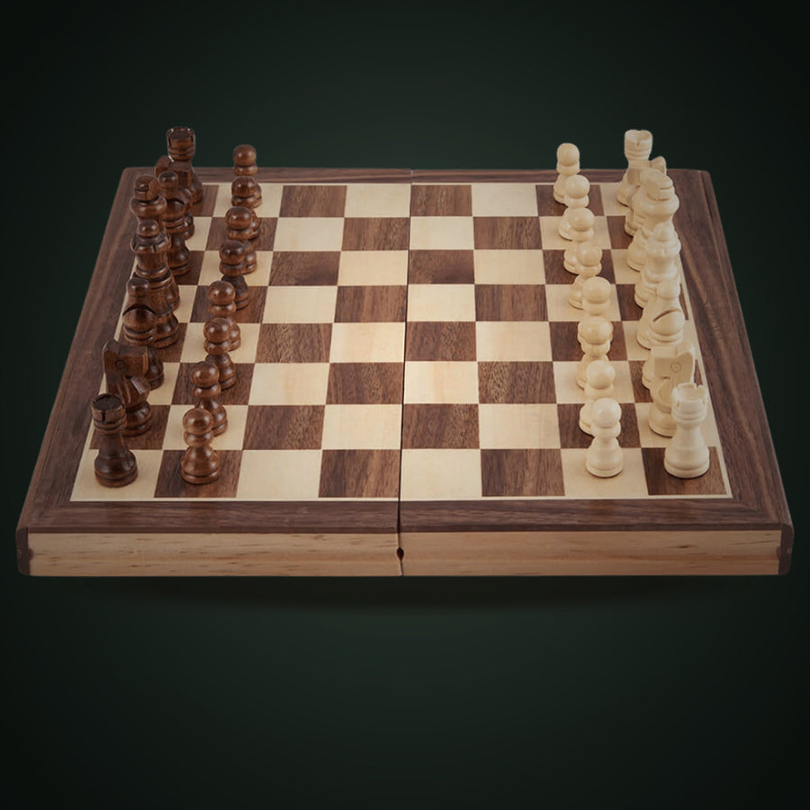 Folding Chess Board - Luxury 15 Inch Chess Set 6
