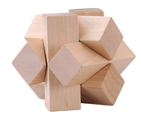 Wooden Puzzle - The Biza wooden puzzle [lifestyle]