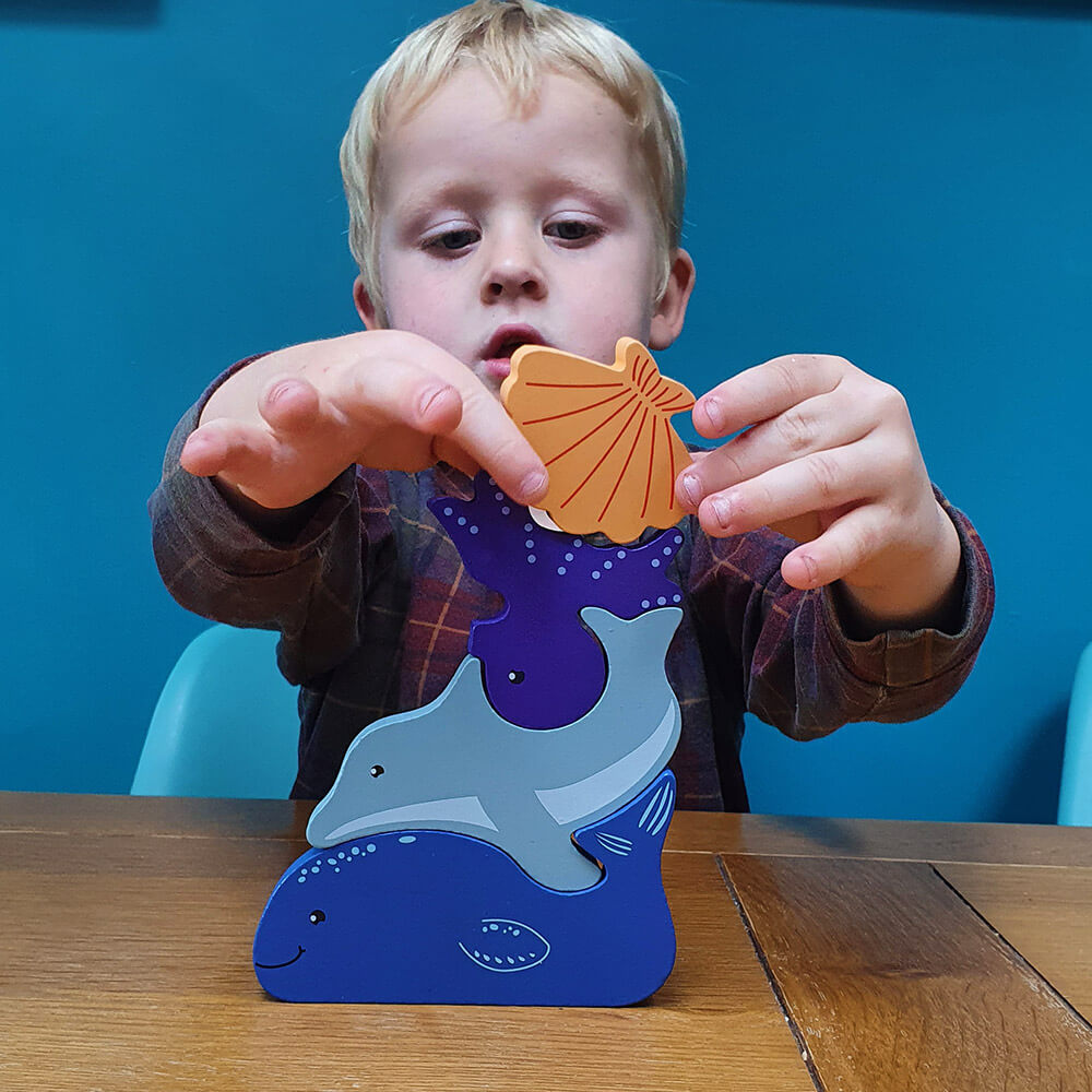 Ocean Puzzle - Wooden Toy For Kids – Jaques of London