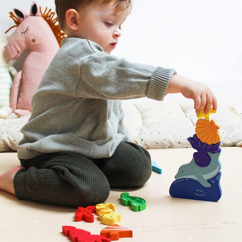 Ocean Puzzle - Wooden Toy For Kids