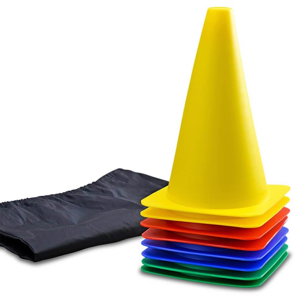 Kids Football Cones Coloured Training Cones