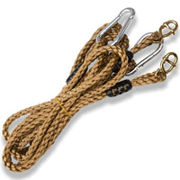 Adjustable swing rope outdoor play equipment
