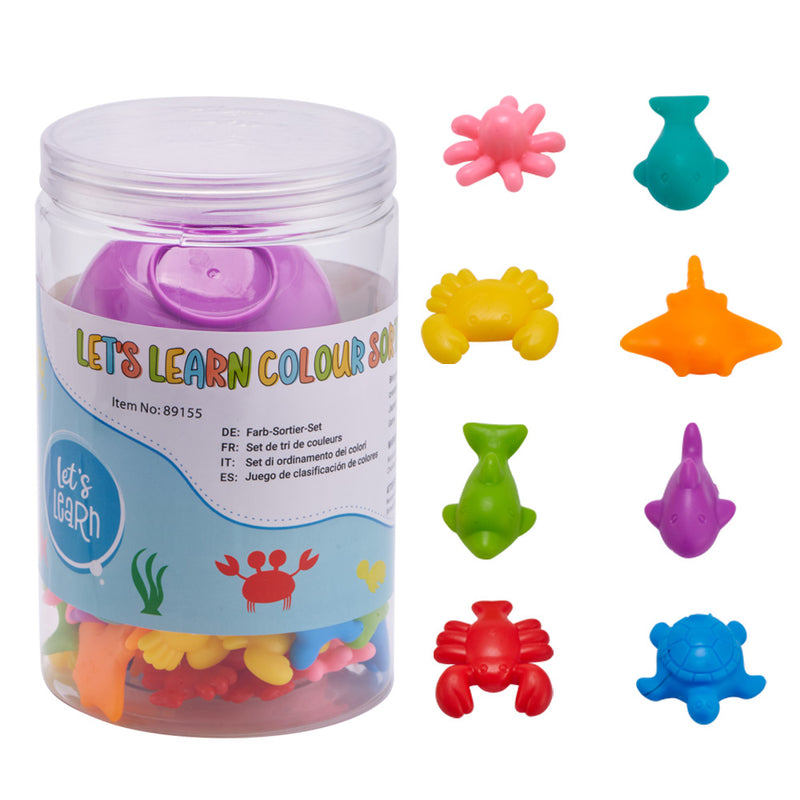 Childs-Colour-Sorting-Set---assorted-creatures-in-bright-colours