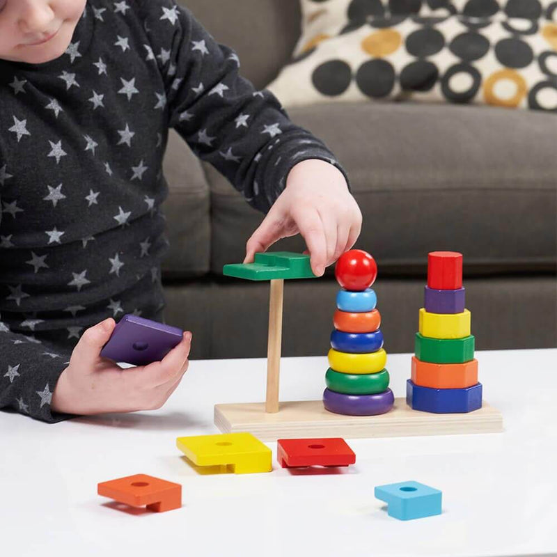 Colour Stacker | Wooden Stacking Toy