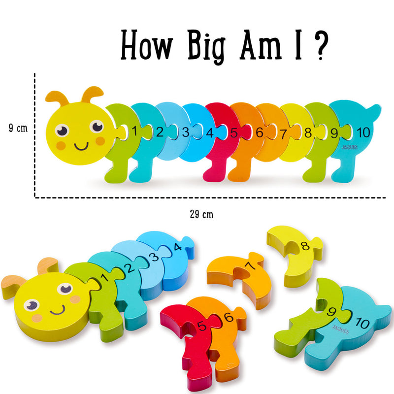 Counting Caterpillar | Number Puzzle