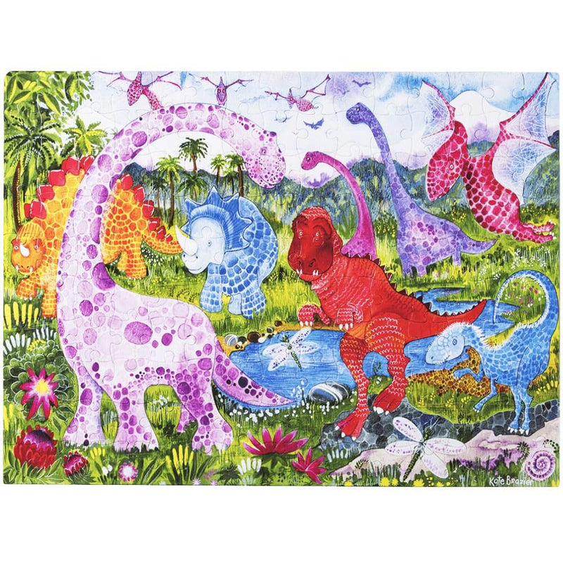 Dinosaur puzzle of 150 jigsaw pieces