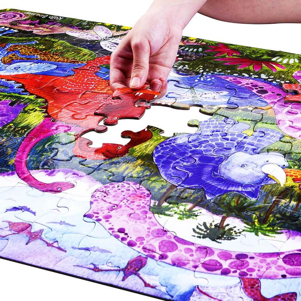 Dinosaur Jigsaw Puzzle | Kids Jigsaw Puzzle – Jaques of London