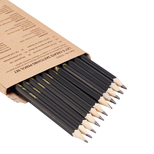  Quality drawing pencils in box 