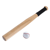 Wooden rounders set - classic family game - rounders bat and ball