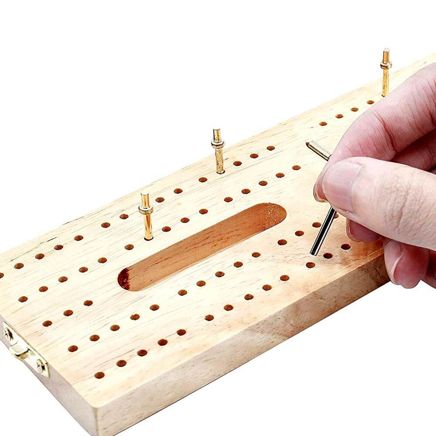 Folding Cribbage Board - Travel Cribbage Set 2