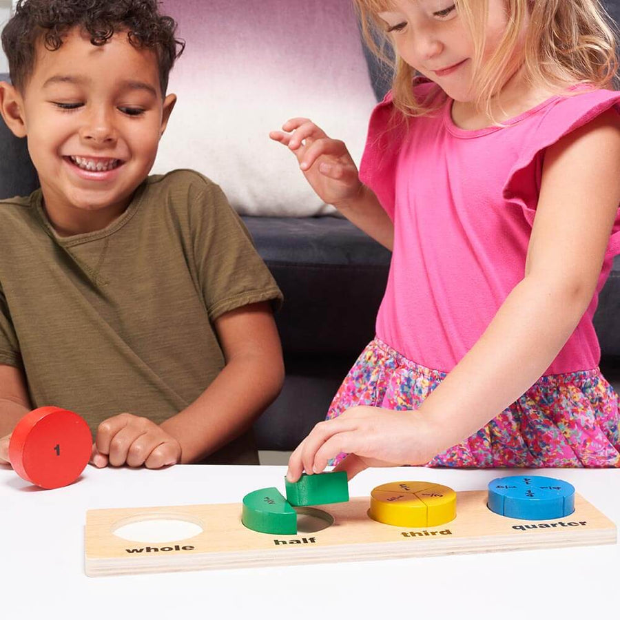 Fractions Shape Puzzle - Learning Toy 3
