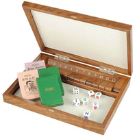 Grand Black Walnut Shut The Box With Lid Compendium With All Accessories