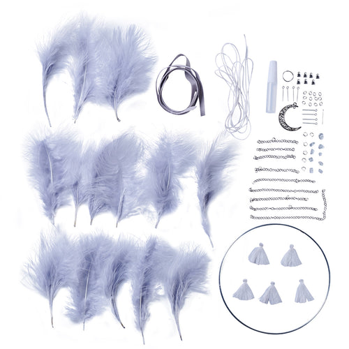 Grey Dream Catcher - DIY For Kids