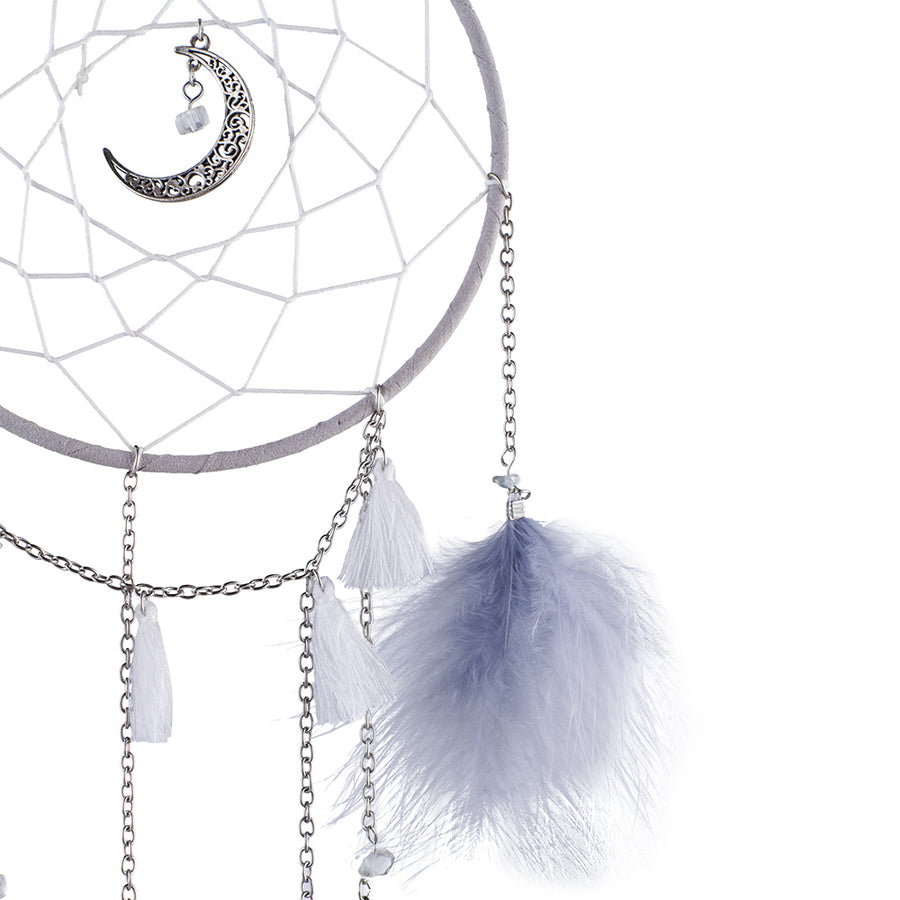 Grey Dream Catcher - DIY For Kids 3