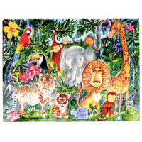 150 piece jungle animal puzzle
