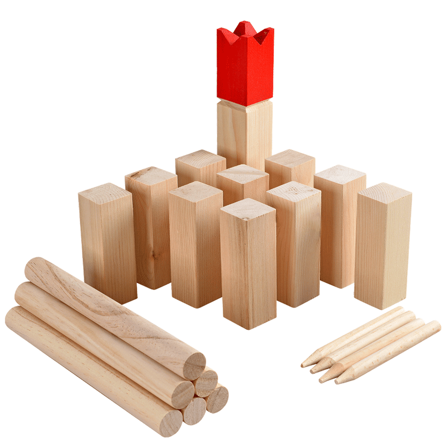 Kubb Outdoor Game - Garden Games for All Ages 4